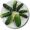 Green Half Sour Pickles