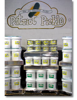 Patriot Pickle Manufactures Pickle Products for the Food Service Industry