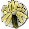 Sweet Candied Pickles